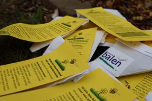 Foto's insturen bloemenweide