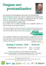 foto: flyer prostaatkanker 6 okt