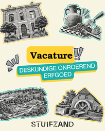 Vacature deskundige onroerend erfgoed